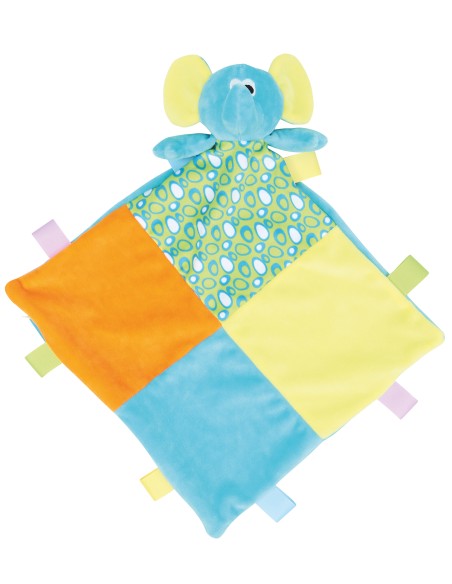 M-MM701-Baby Multi Coloured Comforter With Rattle