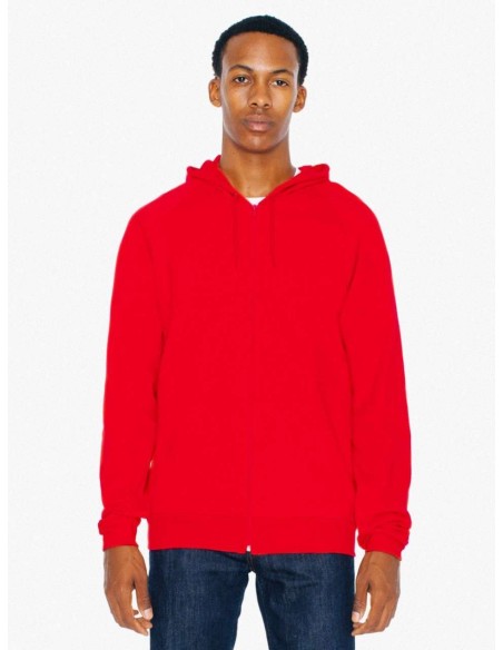 A-AA5497-UNISEX CALIFORNIA FLEECE ZIP HOODED SWEATSHIRT