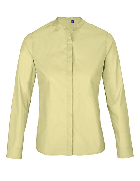 N-03787-Womens Mao Collar Shirt Bart