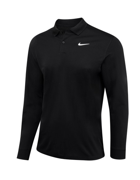 N-NK354-Nike Dri-FIT Victory solid long sleeve polo