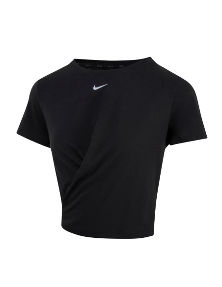 N-NK374-Women's Nike One luxe Dri-FIT short sleeve standard twist top