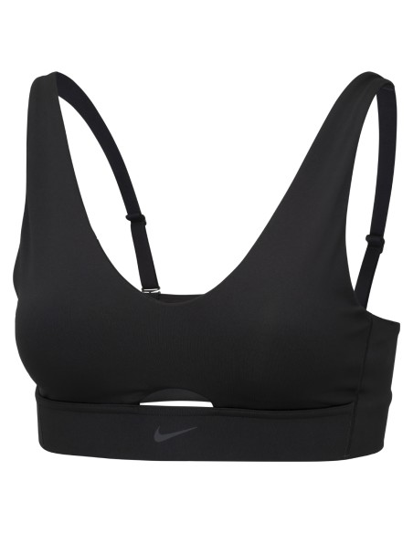 N-NK381-Women's Nike Dri-FIT indy plunge cutout bra
