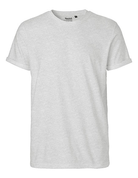 N-O60012-Mens Roll Up Sleeve T-Shirt