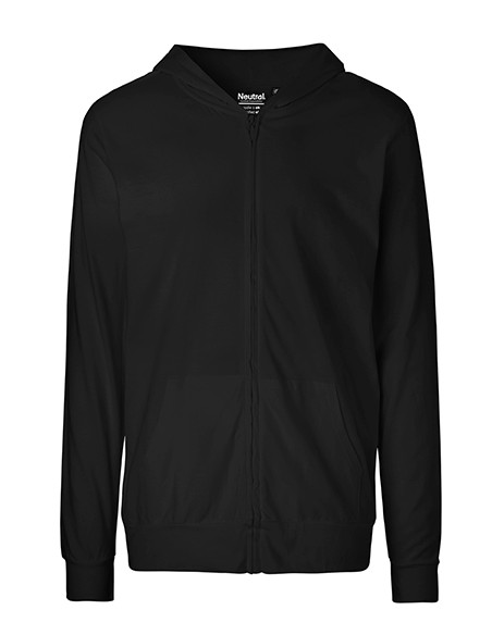 N-O62301-Unisex Jersey Hoodie With Zip