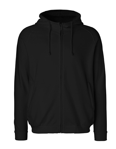 N-O63401-Unisex Hoodie With Hidden Zip