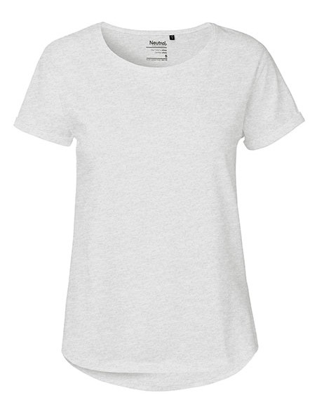 N-O80012-Ladies Roll Up Sleeve T-Shirt