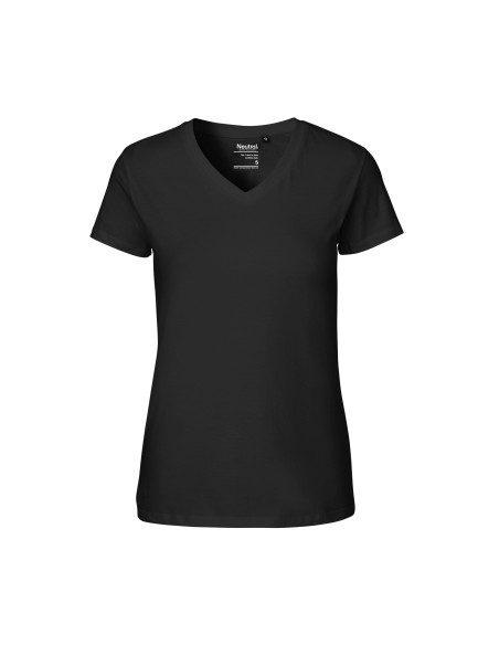 N-O81005-Ladies V-Neck T-Shirt