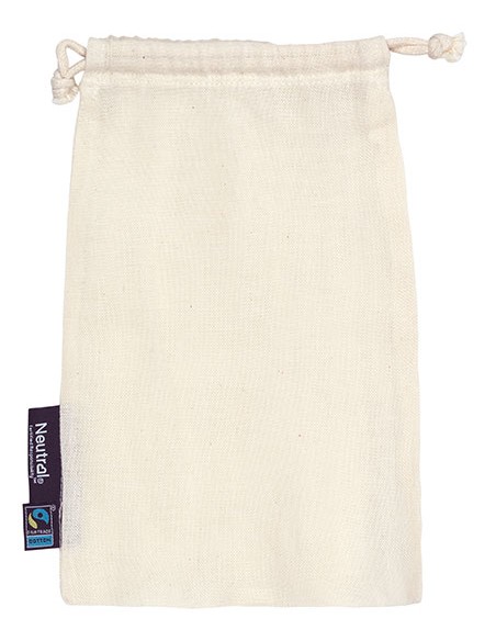 N-O95025-Cotton Bag With Drawstrings (5 Pieces)