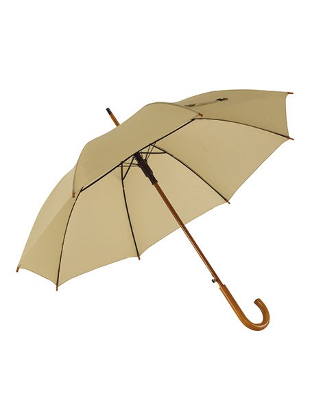 P-01032-Automatic Umbrella With Wooden Handle Boogie