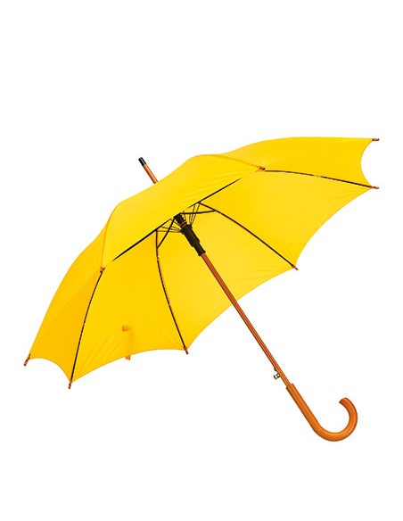 P-01032-Automatic Umbrella With Wooden Handle Boogie
