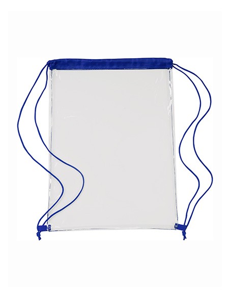 P-0927-Transparent PVC Drawstring Backpack