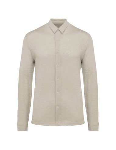 SPA-SP518-MEN'S LINEN SHIRT