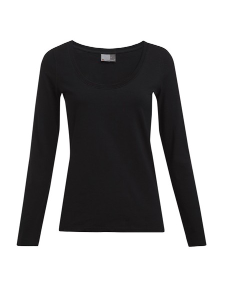 P-4085-Womens Slim Fit-T Long Sleeve