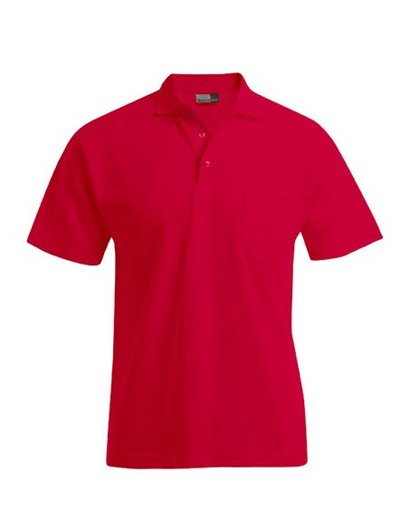 P-4100--Mens Heavy Polo Pocket