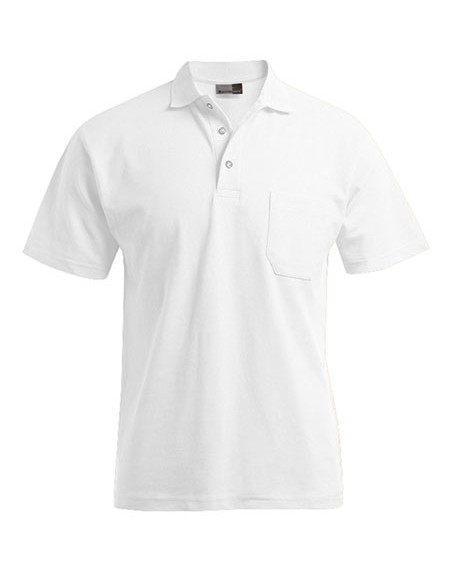 P-4100--Mens Heavy Polo Pocket