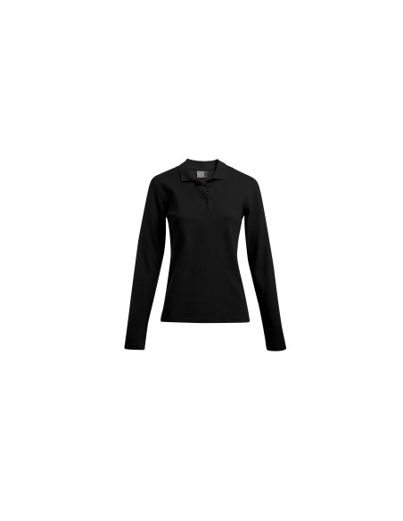 P-4605-Womens Heavy Polo Long Sleeve