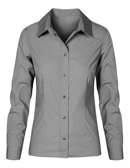 P-6315-Womens Poplin Shirt Long Sleeve