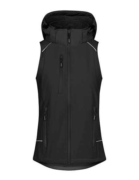 P-7845-Womens Softshell Vest