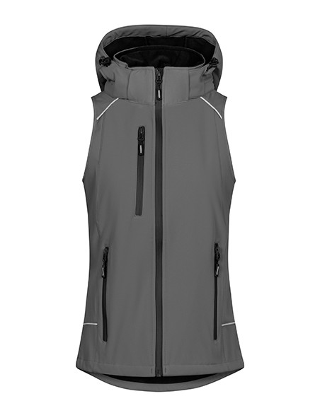 P-7845-Womens Softshell Vest