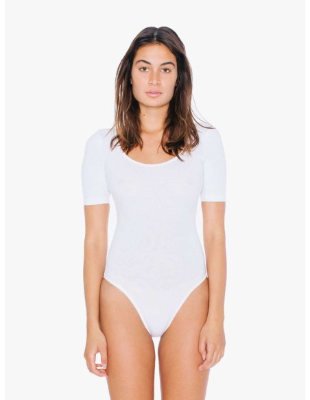 A-AA8373-WOMEN'S COTTON SPANDEX DANCE BODYSUIT