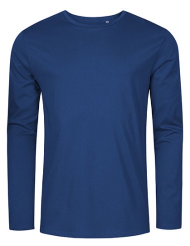 XOB-1465-Mens Roundneck T-Shirt Long Sleeve