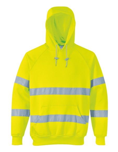 P-B304-Sweat-shirt à capuche de haute visibilité (C474) EN ISO 20471 CLASSE 3