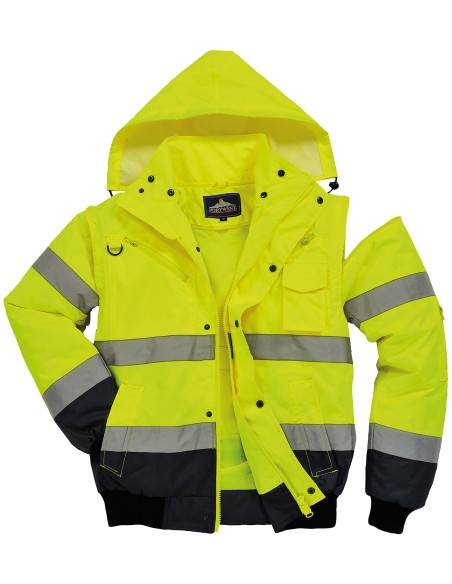 P-C465-Bomber contrast Haute-visibilité (C465)