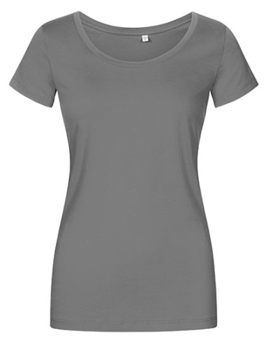 XOB-1545-Womens Deep Scoop T-Shirt