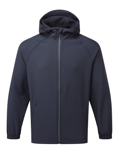 278-TS009-Veste coupe-vent à capuche double épaisseur