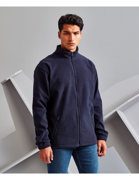 278-TS014-Polaire à zip intégral
