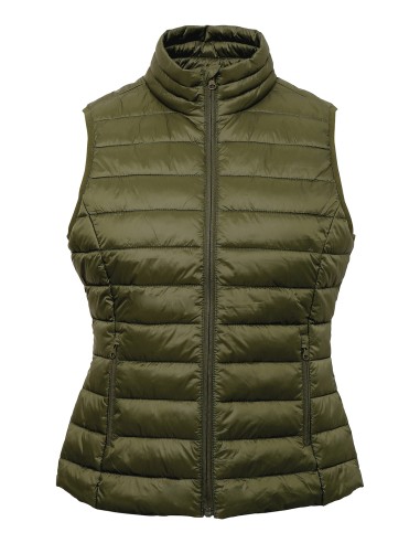 278-TS31F-Veste sans manches rembourrée Terrain Femme