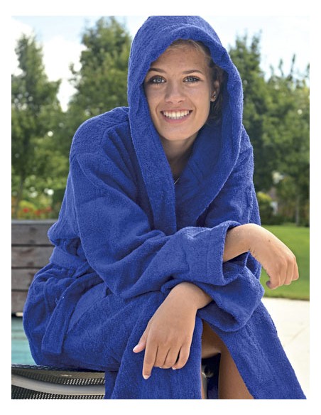 ART-AR026-Bathrobe With Hood