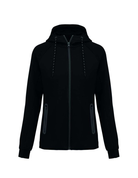 P-PA359-LADIES’ HOODED SWEATSHIRT