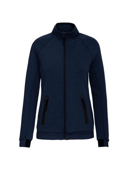 P-PA379-LADIES' HIGH NECK JACKET