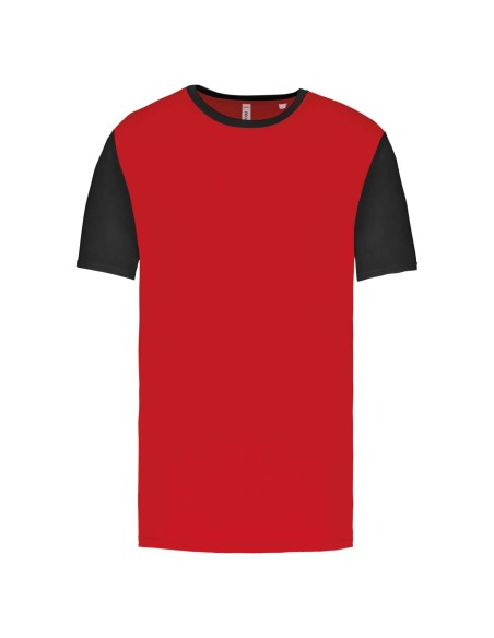 P-PA4023-ADULTS' BICOLOUR SHORT-SLEEVED T-SHIRT
