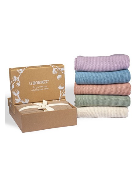 ART-ARB930-Babiezz® Organic  Knitted Blanket