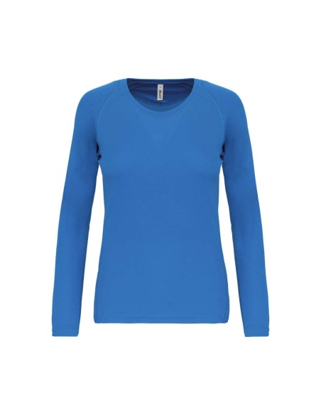 P-PA444-LADIES' LONG-SLEEVED SPORTS T-SHIRT