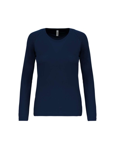 P-PA444-LADIES' LONG-SLEEVED SPORTS T-SHIRT