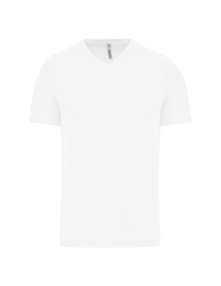 P-PA476-MEN’S V-NECK SHORT SLEEVE SPORTS T-SHIRT