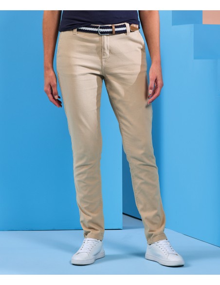 ASQ-AQ060-Chino coupe classique pour femme