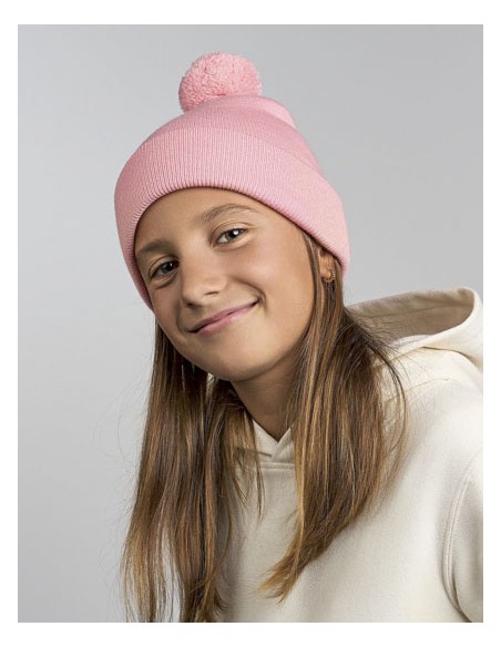 ATL-KIWP-Kids Wind-s with Pompom Beanie