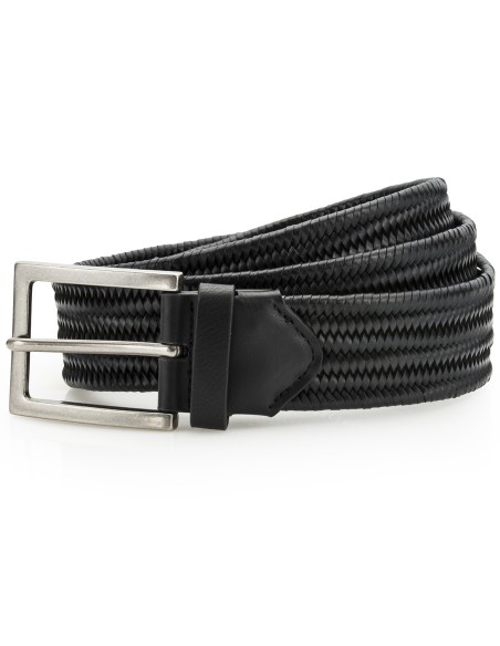 ASQ-AQ903-Ceinture tressée en cuir vértable