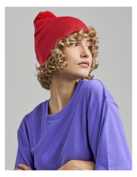 ATL-WIPO-Wind-S Beanie with Pompom