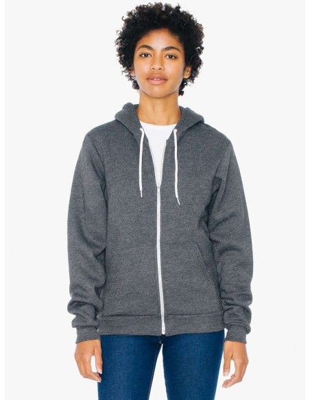 A-AAF497-UNISEX FLEX FLEECE ZIP HOODIE