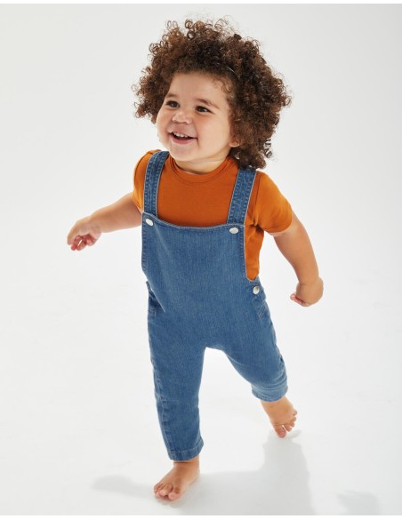 BAB-BZ56-Baby Rocks Denim Dungarees