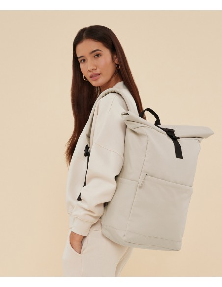 BAG-BG186-Premium Recycled Roll Top Backpack