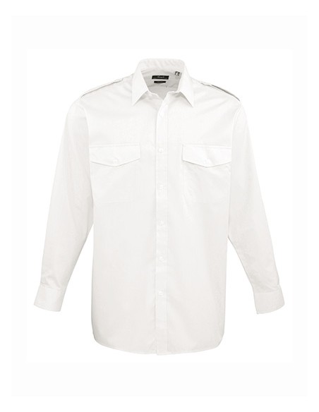 P-PR210-Pilot Shirt Long Sleeve