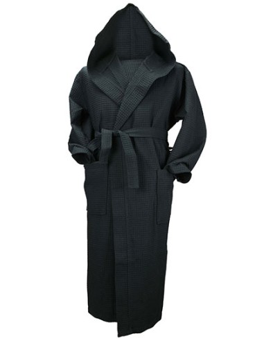 ART-AR028-Robezz® Waffle Bathrobe With Hood