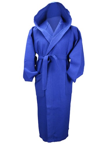 ART-AR028-Robezz® Waffle Bathrobe With Hood