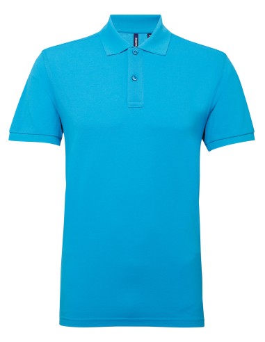 ASQ-AQ015-Mens Polycotton Blend Polo